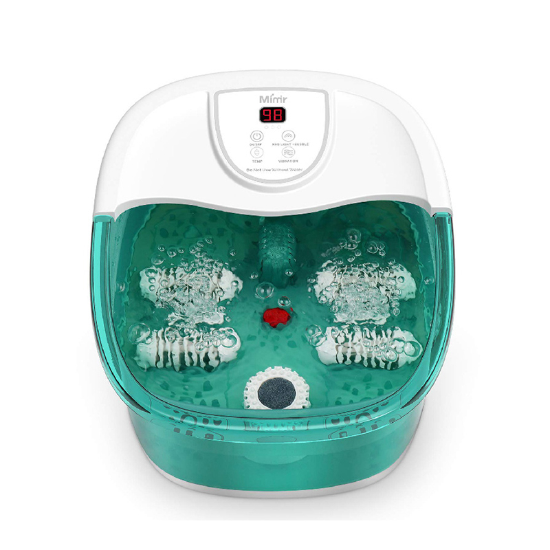 তাপ এবং চারটি বড় ম্যাসেজ রোলার সহ MM-20A-3 ফুট স্পা বাথ ম্যাসাজার