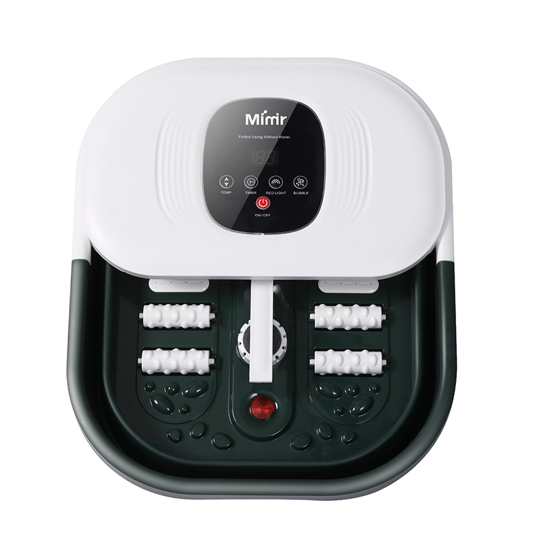 পা রিলাক্স ম্যাসেজের জন্য পিউমাইস স্টোন সহ MZD-22B-1 কলাপসিবল ফুট স্পা মেশিন