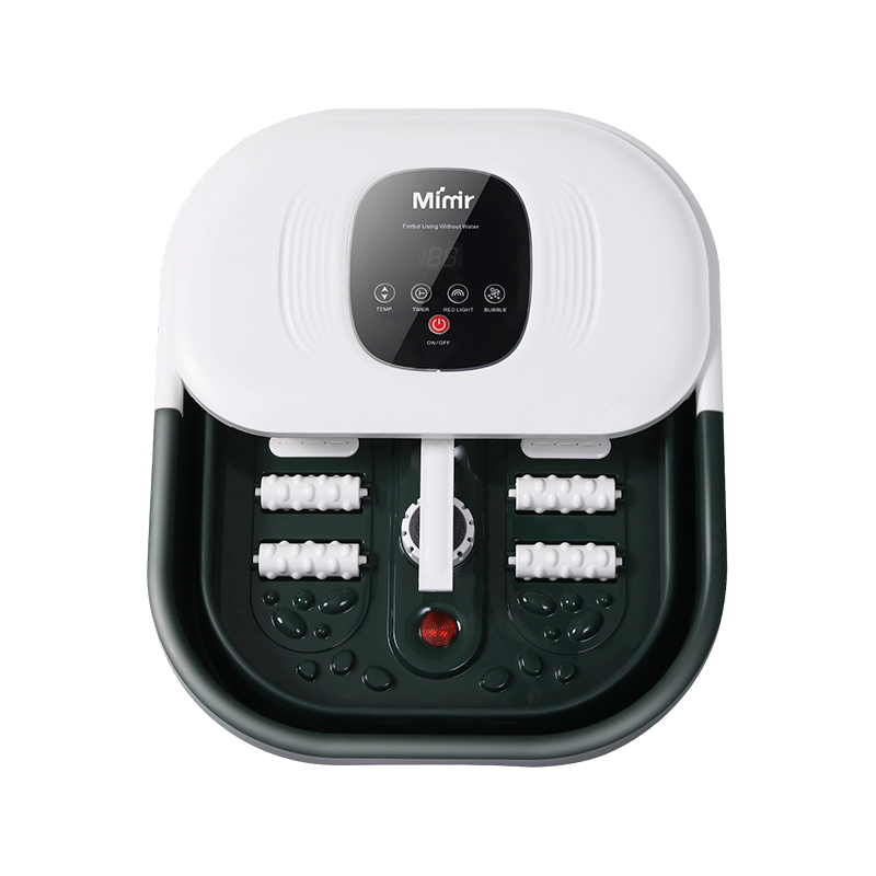 পা রিলাক্স ম্যাসেজের জন্য পিউমাইস স্টোন সহ MZD-22B-1 কলাপসিবল ফুট স্পা মেশিন