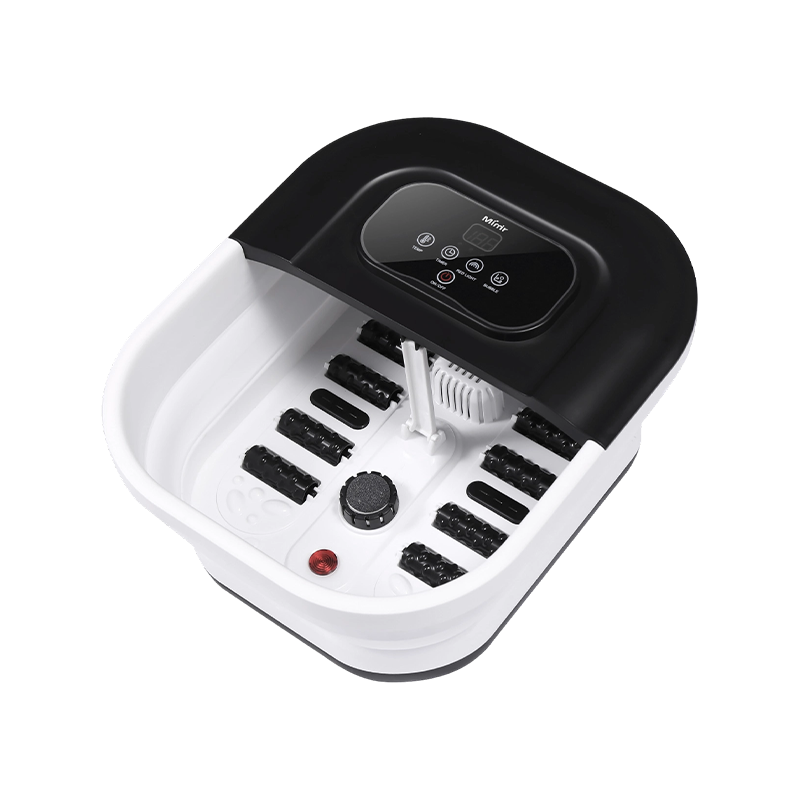 MZD-22B-2 500W কোলাপসিবল ফুট স্পা মেশিন 8pcs ম্যাসেজ রোলার সহ ফুট রিলাক্স ম্যাসেজের জন্য