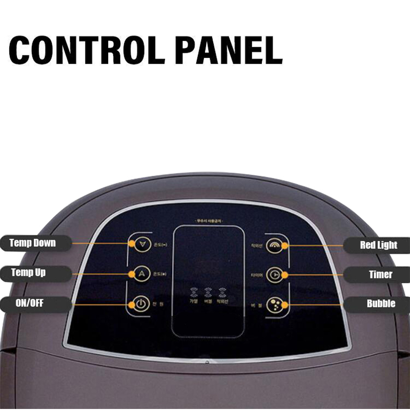 JD-618 রোটারি ম্যাসেজ রোলার সহ স্বয়ংক্রিয় ফুট স্পা বাথ ম্যাসাজার মেশিন